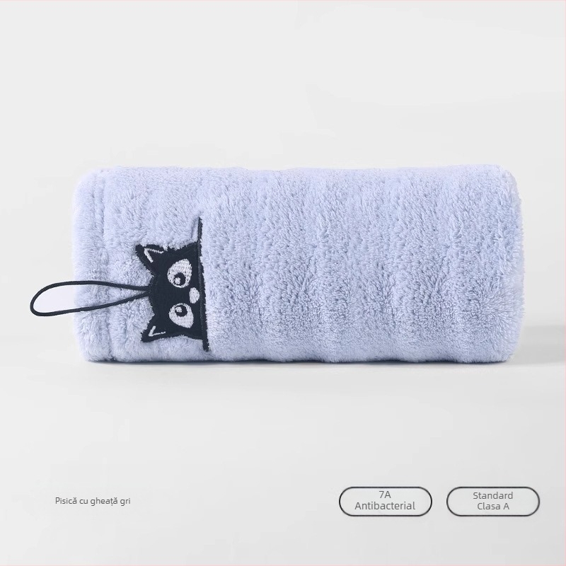 Prosop de față din coral fleece pentru copii și sugari, 150D Cut Velvet, 50-80 g