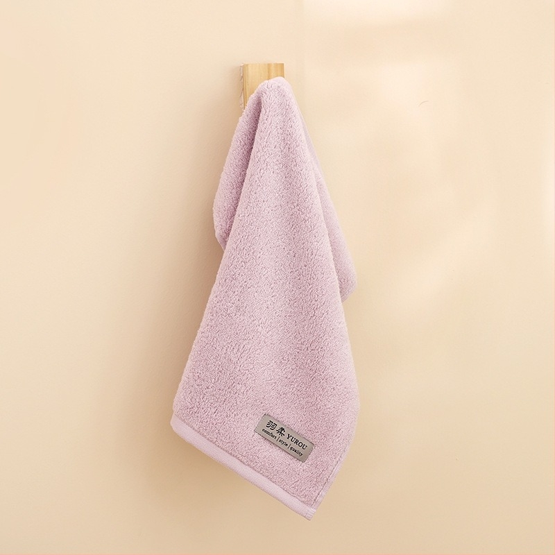 Prosop de față din bumbac 100% pentru bebeluși și adulți, țesătură plată, 100–120 g, fir 24S ultra-moale