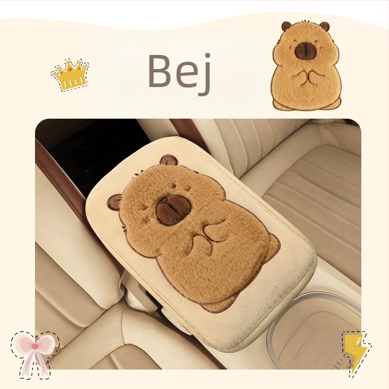 Pernuță pentru cotiera centrală auto – velur, universală compatibilitate, procesare personalizată, brand City Embroidery, model CX-071