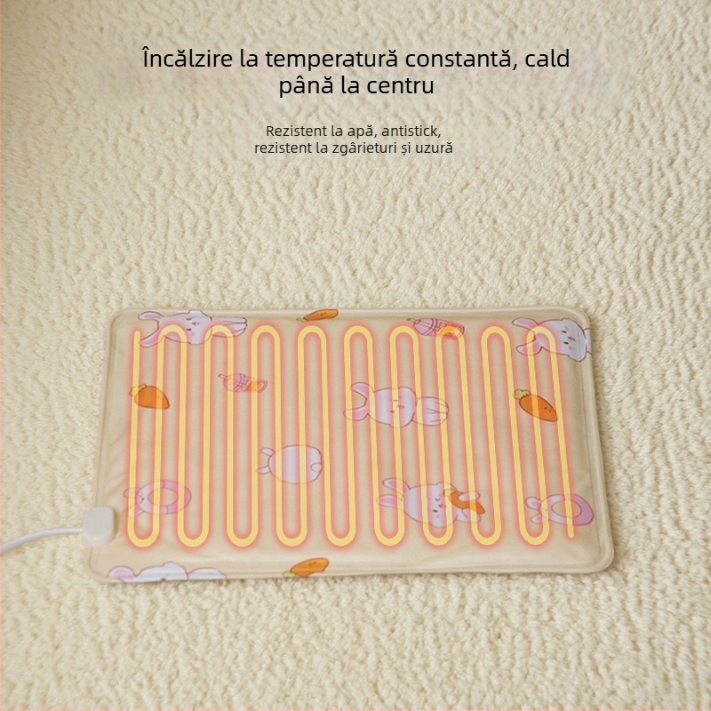 Padă de încălzire pentru animale de companie, temperatură constantă, impermeabil, rezistent la mușcături, nu aderă părului — Xinxuan