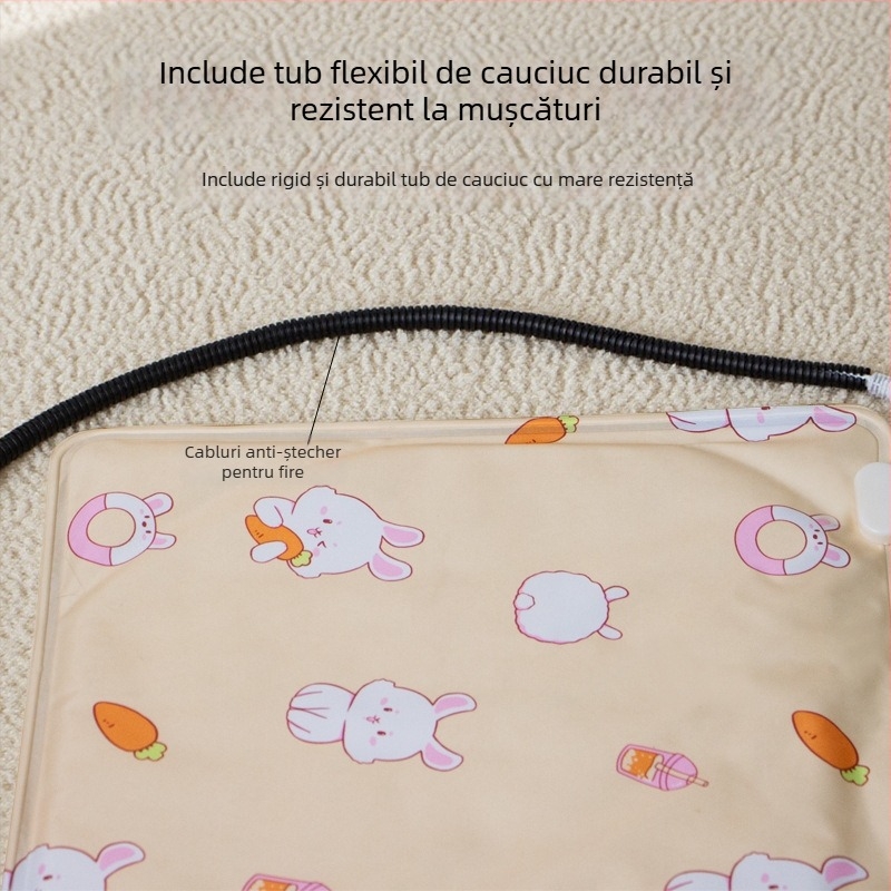 Padă de încălzire pentru animale de companie, temperatură constantă, impermeabil, rezistent la mușcături, nu aderă părului — Xinxuan