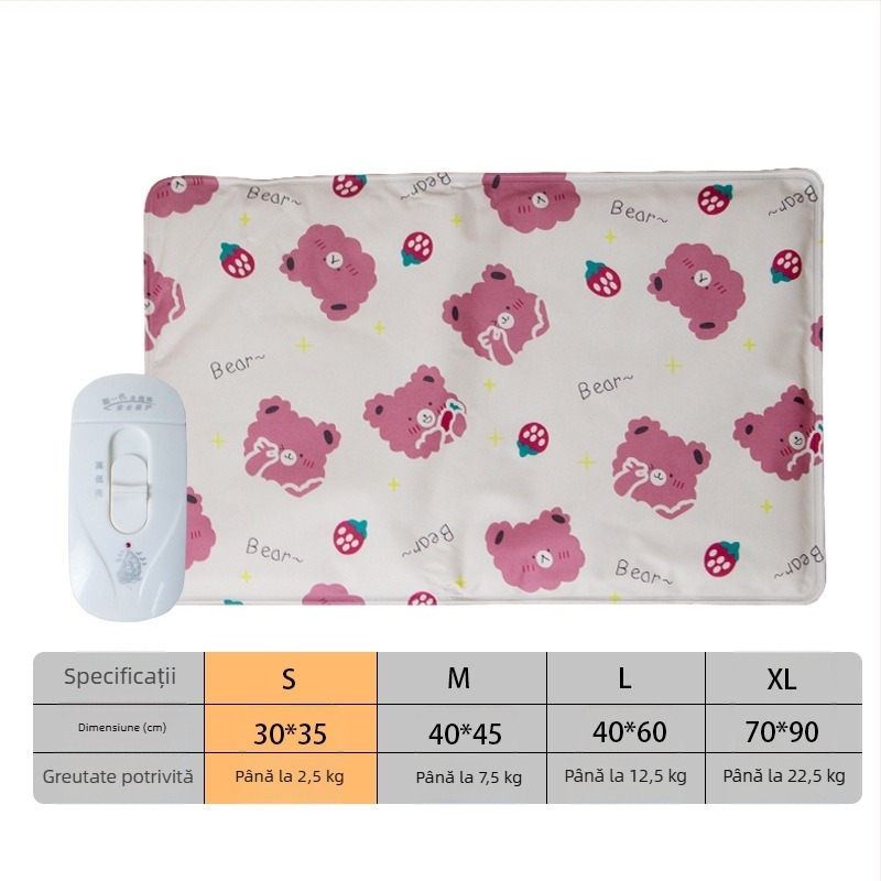 Padă de încălzire pentru animale de companie, temperatură constantă, impermeabil, rezistent la mușcături, nu aderă părului — Xinxuan