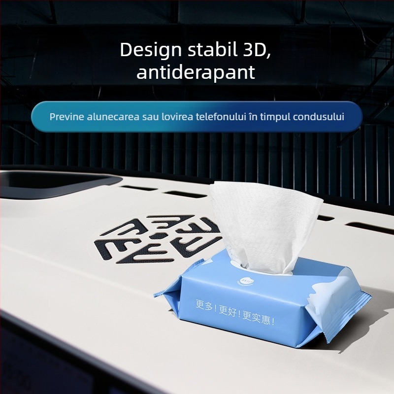 Covoraș anti-reflexie pentru bordul mașinii și consola centrală Ideal L7/L8/L9 — silicon, toate anotimpurile, Weinai