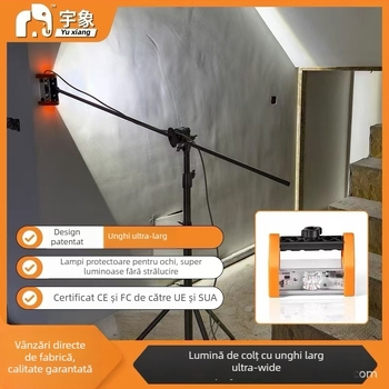 Lumină LED de colț - Brand Yuxiang - Alimentare prin priză - Înaltă luminozitate - Pentru decorarea casei și șantiere - FCC certificat