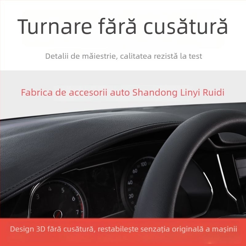 Pad din piele pentru consola centrală a mașinii, 3D integrat, pentru toate anotimpurile, model special auto, origine Shandong