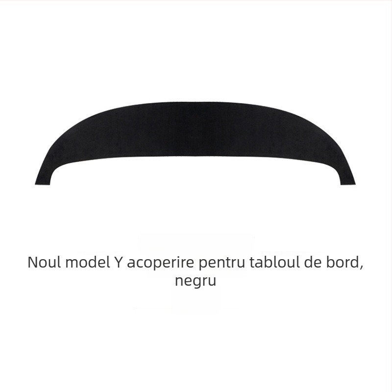 Tesla Model 3/Y Ediție Restilizată: Pad anti-strălucire pentru panoul de instrumente, blană artificială, umbrelă pentru consola centrală, utilizare pe toate sezoanele