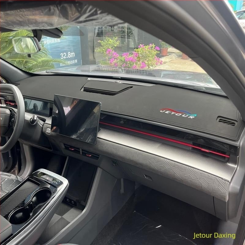 Covoraș de bord pentru Chery Jietu Dasheng — din piele, imprimare logo, marcă privată autorizată
