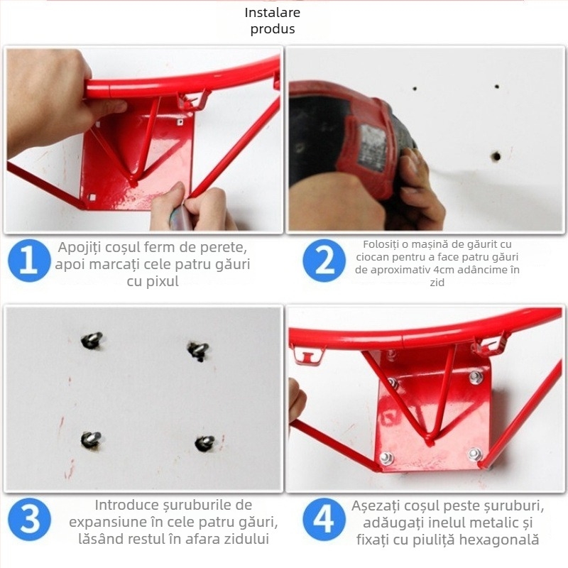 Tabla de baschet pentru interior/exterior, montaj suspendat – origine China; Categorie: suport de post/raft de mingi; Produs: tablă de baschet; Fără personalizare; potrivit pentru alte sporturi