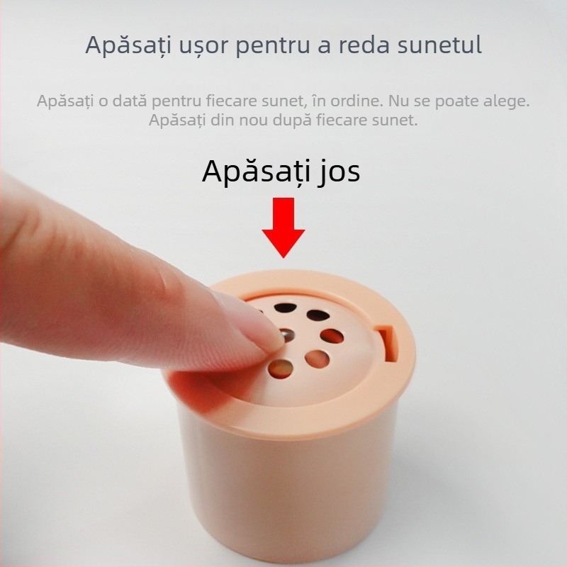 Canapea gonflabilă pentru copii, construcție din plastic, potrivită pentru bebeluși, model Lotus Root 498 Sounder, stil modern minimalist, personalizabil