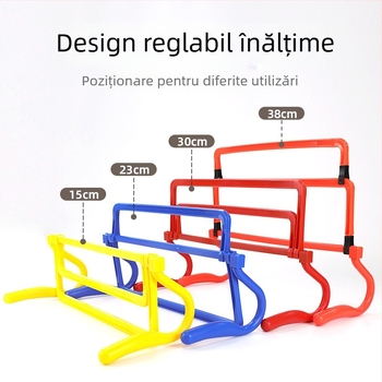 Barieră pliabilă compactă pentru antrenament de fotbal și baschet – suport de antrenament pentru copii Xinhui, ABS, Zhejiang