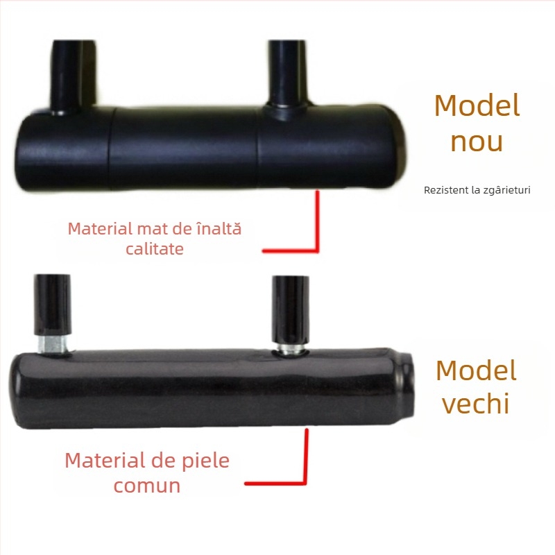 Lacăt U cu suport | Lacăt metalic anti-furt pentru biciclete de munte, biciclete electrice și motociclete | greutate aproximativ 350 g | design modern minimalist