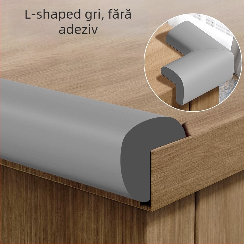 Protector pentru colțul mesei pentru copii – Anti-coliziune, Non-toxic, Ecologic, Înveliș moale, Protecție margine masă