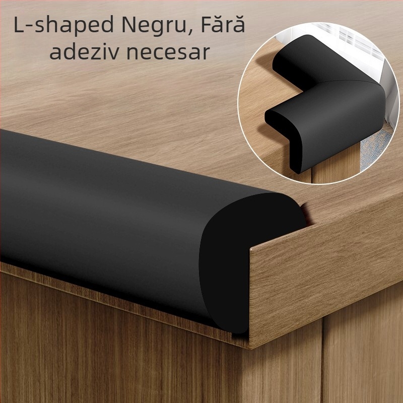 Protector pentru colțul mesei pentru copii – Anti-coliziune, Non-toxic, Ecologic, Înveliș moale, Protecție margine masă