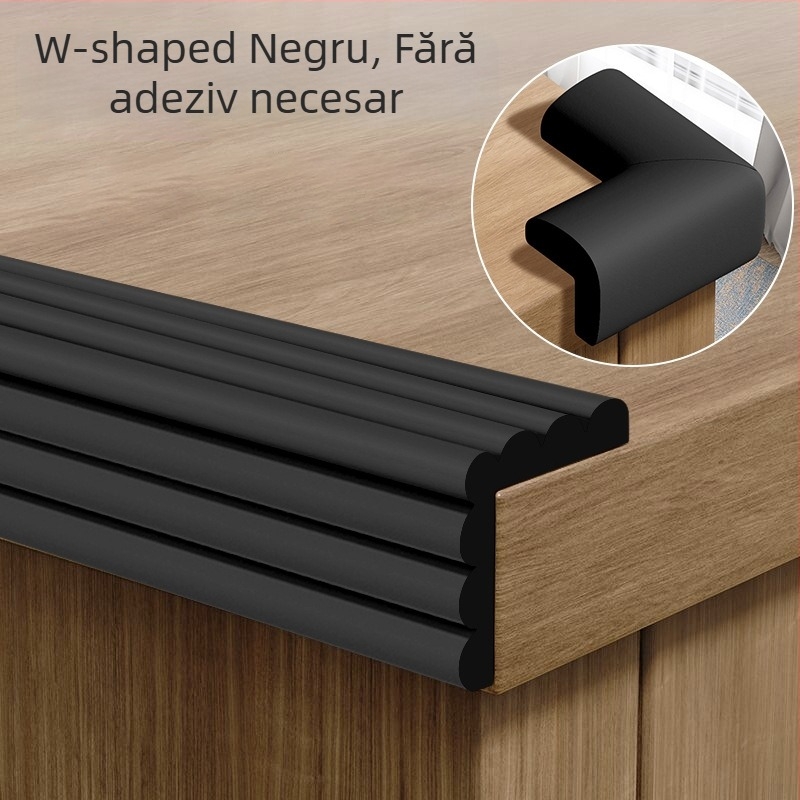 Protector pentru colțul mesei pentru copii – Anti-coliziune, Non-toxic, Ecologic, Înveliș moale, Protecție margine masă