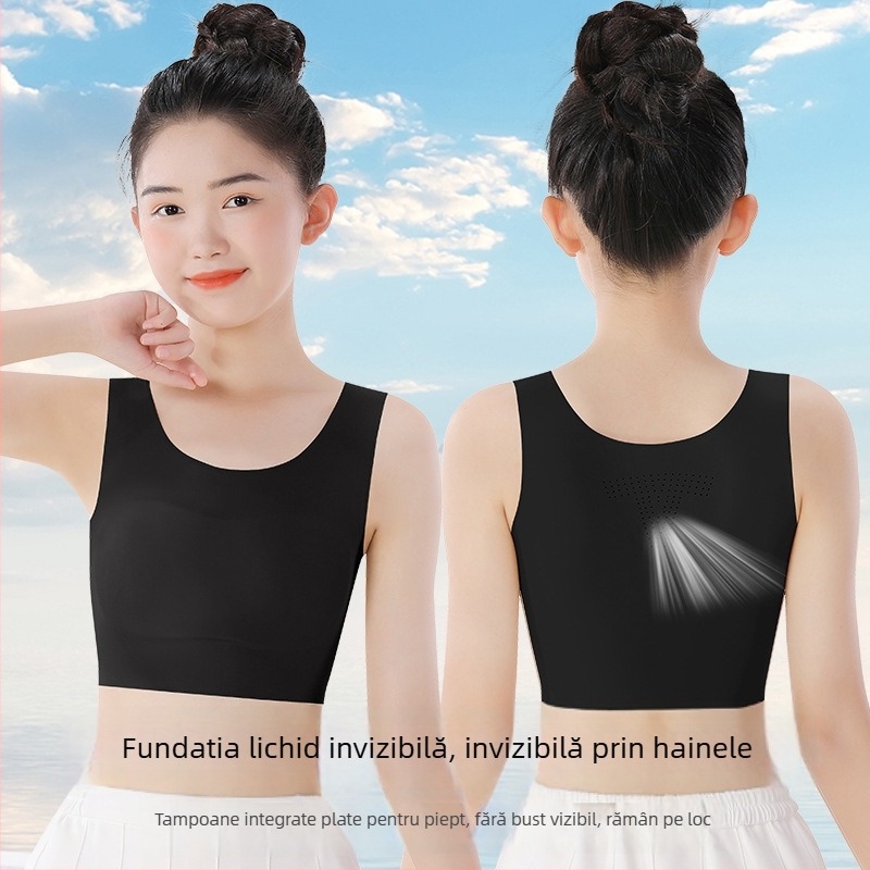 Sutien de antrenament pentru fete – amestec nylon/elastan 75/25 – pentru toate anotimpurile – pentru vârsta peste 8 ani