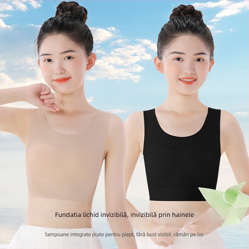 Sutien de antrenament pentru fete – amestec nylon/elastan 75/25 – pentru toate anotimpurile – pentru vârsta peste 8 ani