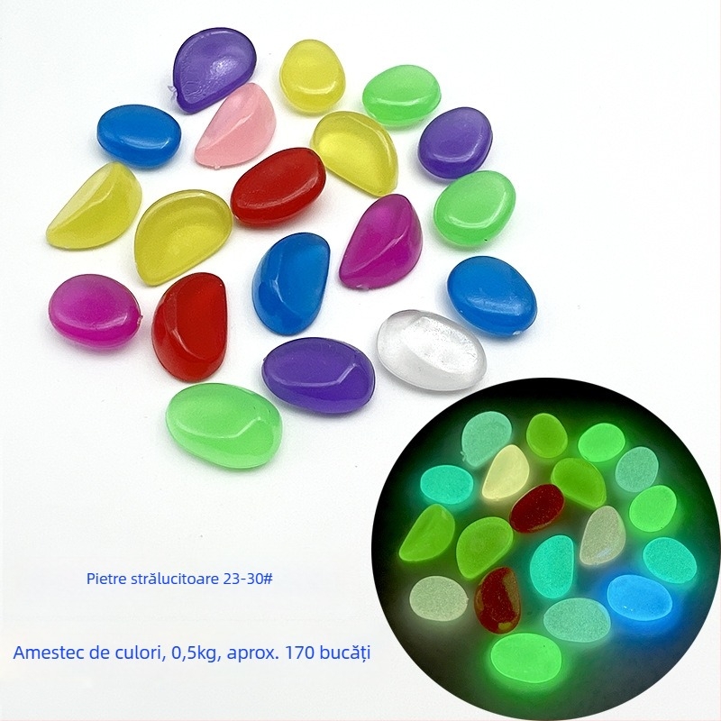 Piatră luminoasă pentru peisaj, 200 g, pachet de 100, Macro Month