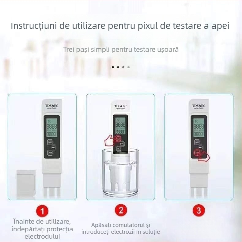 Analizator online de calitate a apei pentru apă potabilă, testarea metalelor grele