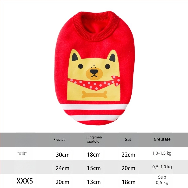 Vestă pentru animale de companie din flanel – pentru pui și pisici, unisex, casual, toamnă/iarnă