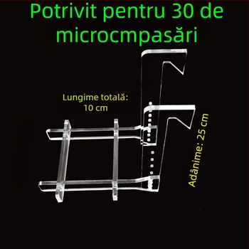 Suport acrilic pentru coral în acvariu, cârlig de suspensie, ventuză puternică, multifuncțional, greutate 300