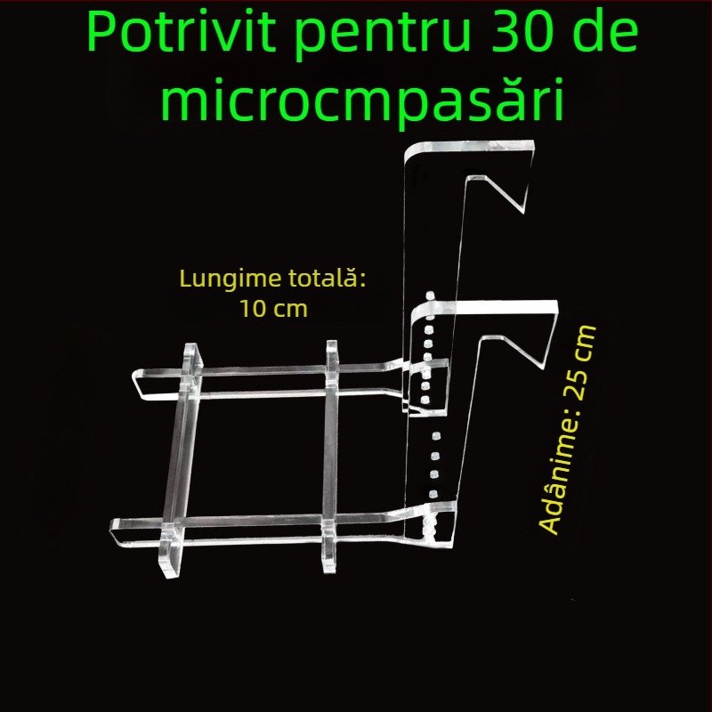 Suport acrilic pentru coral în acvariu, cârlig de suspensie, ventuză puternică, multifuncțional, greutate 300