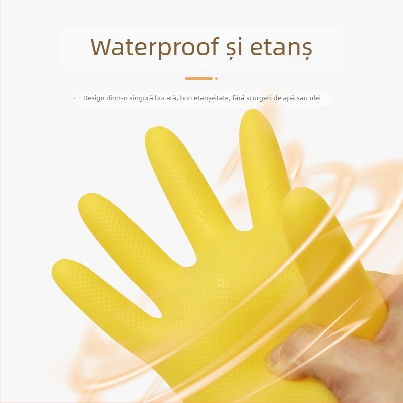 South Sea mănuși de cauciuc de unică folosință – îngroșate, rezistente la uzură; pentru curățenie casnică, procesarea alimentelor și produse de pescuit; Marca: South Sea; Greutate: 100