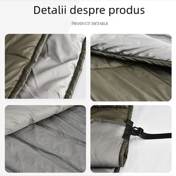 Hamac cu suprafață din nailon ripstop 20D, pentru camping în aer liber, capacitate de încărcare 200 kg, greutate 1032 g