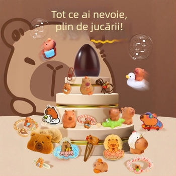 Jucărie interactivă tip cutie surpriză cu un ou auriu de spart – pentru evenimente, potrivită pentru copii 7–14 ani, din plastic, certificat 3C (Cod 2025182202066143)