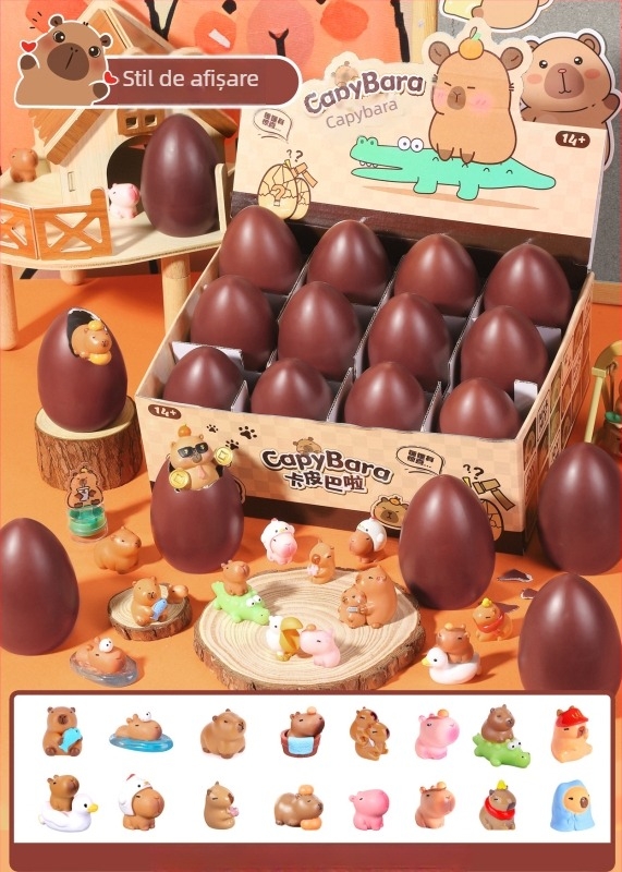 Jucărie interactivă tip cutie surpriză cu un ou auriu de spart – pentru evenimente, potrivită pentru copii 7–14 ani, din plastic, certificat 3C (Cod 2025182202066143)