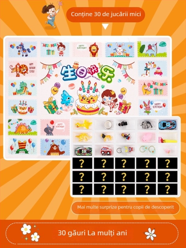 Jucărie interactivă tip cutie surpriză cu un ou auriu de spart – pentru evenimente, potrivită pentru copii 7–14 ani, din plastic, certificat 3C (Cod 2025182202066143)