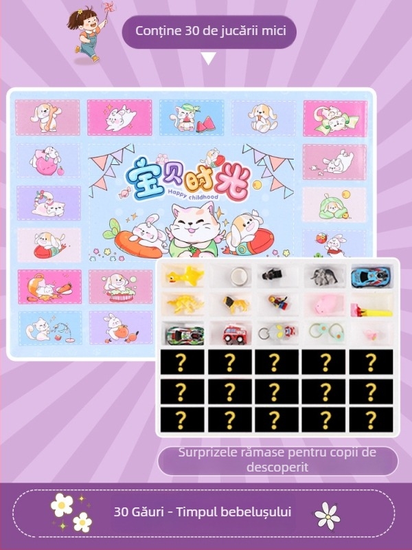 Jucărie interactivă tip cutie surpriză cu un ou auriu de spart – pentru evenimente, potrivită pentru copii 7–14 ani, din plastic, certificat 3C (Cod 2025182202066143)