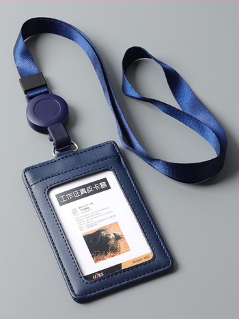 Husă pentru card din piele naturală, Stil Ins (Material: Piele naturală; Tip: Husă pentru card; Stil: Ins stil)