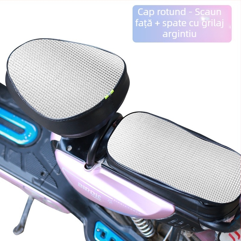 Husă pentru șaua bicicletei electrice – piele, impermeabil, UV-resistent, universal pentru toate anotimpurile.