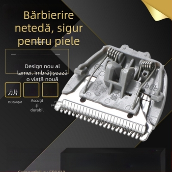 Capă lamă înlocuire pentru trimmer Panasonic – lamă din titan aliaj, detașabilă și lavabilă, motor brushless, alimentare duală, Compatibil cu ER-PGF40, PGF80, WGB8A CA