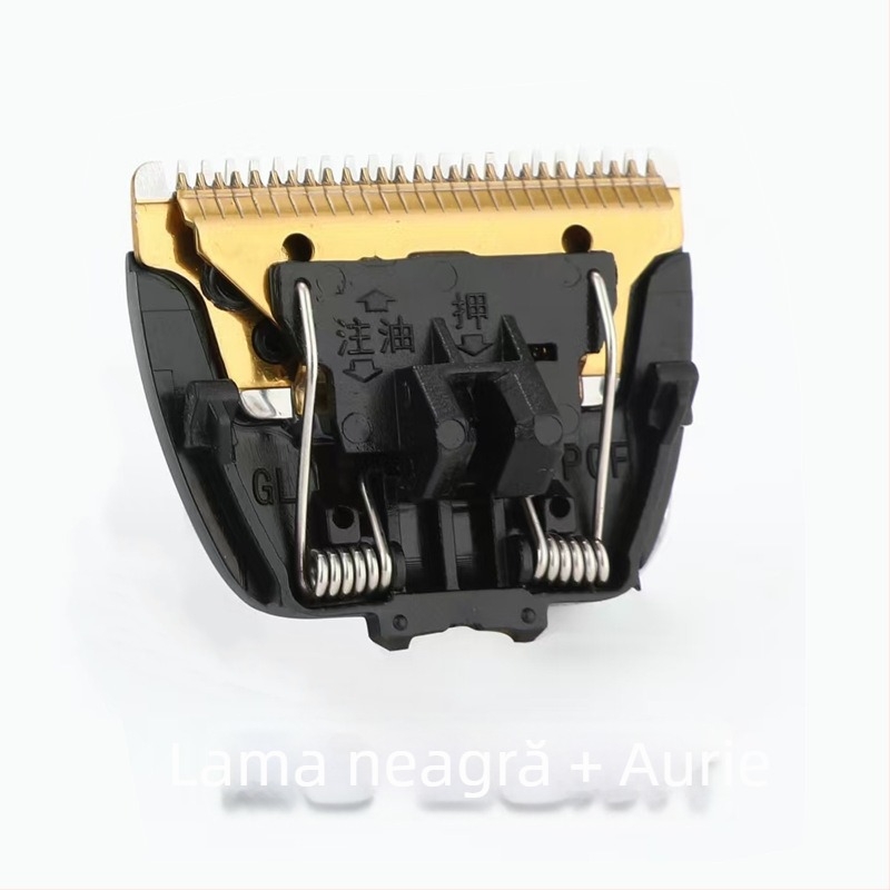 Capă lamă înlocuire pentru trimmer Panasonic – lamă din titan aliaj, detașabilă și lavabilă, motor brushless, alimentare duală, Compatibil cu ER-PGF40, PGF80, WGB8A CA