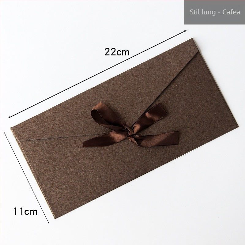 Plic în stil occidental retro cu panglică pentru invitații de afaceri (Model: 003, Stil: plic, Material: Alt, Import: Nu)