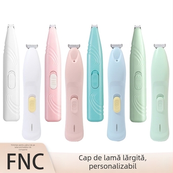 Trimmer electric pentru labe de câini – lamă ceramică + oțel inoxidabil, carcasă ABS, autonomie 60 minute