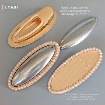 Clamă pentru păr cu floare de mătase – accesoriu pentru copii, stil chinezesc, primăvară 2025