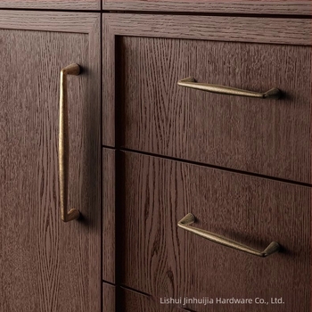 Mâner pentru sertare din aliaj de zinc, stil retro, placat electroplatinat, pentru sertare, dulapuri și dressing