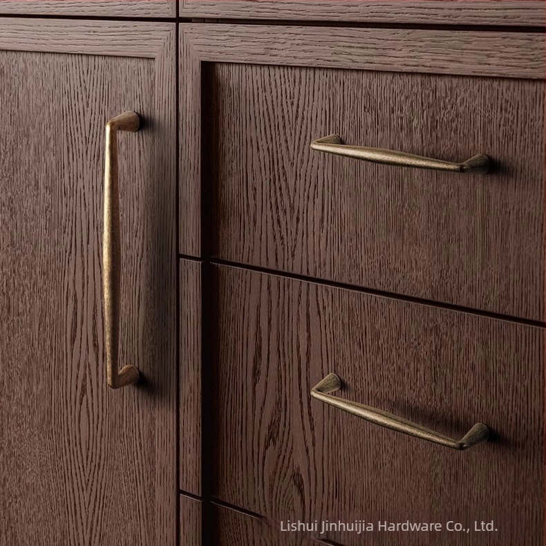 Mâner pentru sertare din aliaj de zinc, stil retro, placat electroplatinat, pentru sertare, dulapuri și dressing