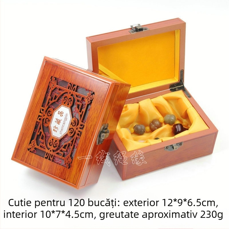 Cutie din lemn pentru brățări și coliere — cutie de prezentare pentru bijuterii, de la Aolan Jewelry