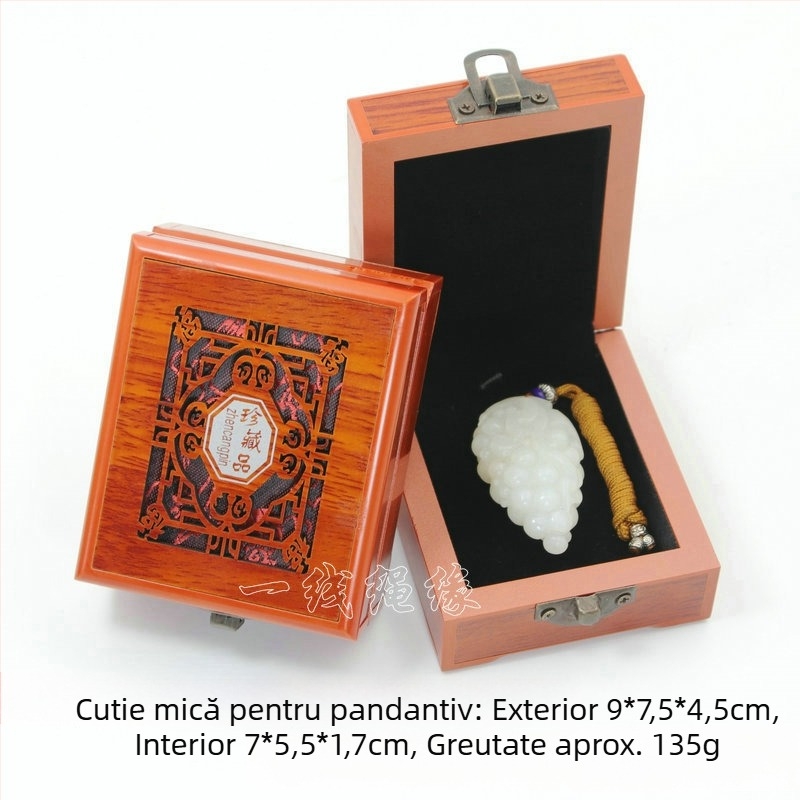 Cutie din lemn pentru brățări și coliere — cutie de prezentare pentru bijuterii, de la Aolan Jewelry