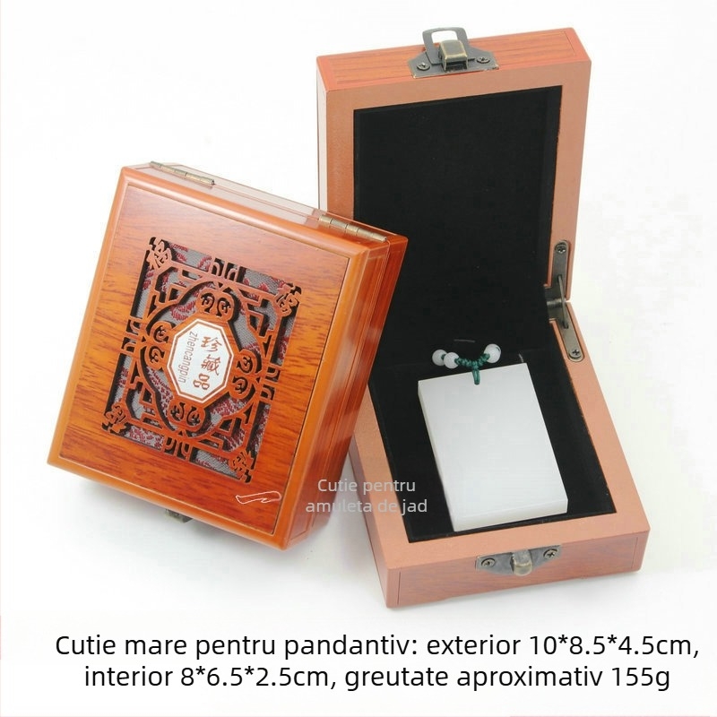 Cutie din lemn pentru brățări și coliere — cutie de prezentare pentru bijuterii, de la Aolan Jewelry
