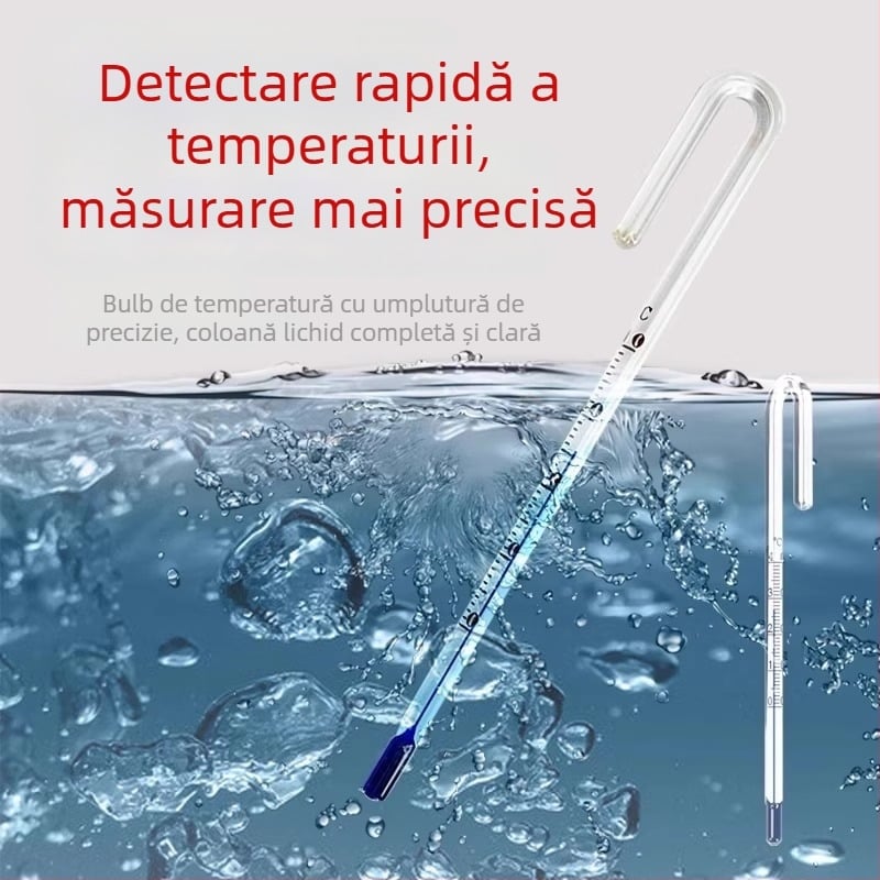 Termometru pentru acvariu, precizie înaltă la măsurarea temperaturii apei, pentru pești tropicali