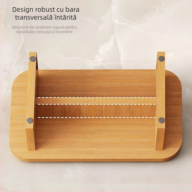 Suport pentru picioare pentru birou sub birou – Stil simplu modern, placaj din lemn artificial, Model Footrest, Potrivit pentru copii și adulți