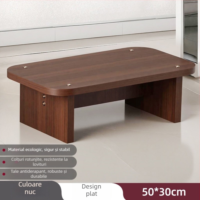 Suport pentru picioare pentru birou sub birou – Stil simplu modern, placaj din lemn artificial, Model Footrest, Potrivit pentru copii și adulți