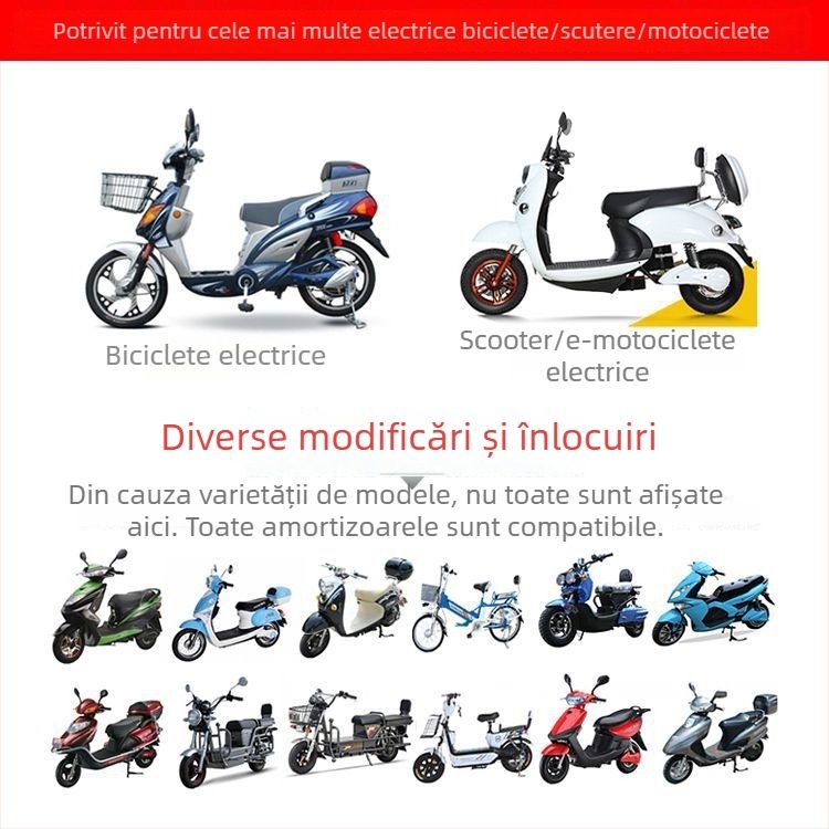 Amortizor hidraulic spate pentru vehicule electrice, cu pedală, universal, marcă Unique