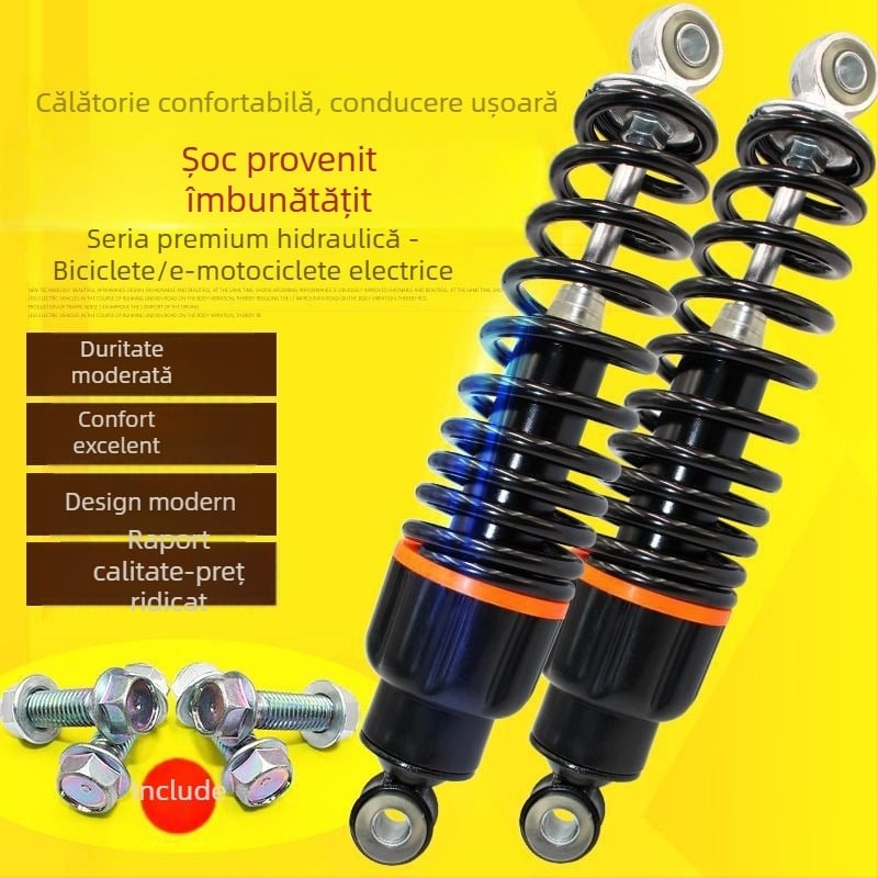 Amortizor hidraulic spate pentru vehicule electrice, cu pedală, universal, marcă Unique