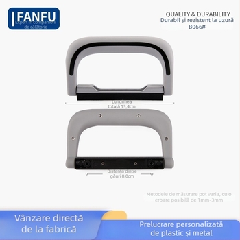 Accesoriu pentru mânerul bagajelor — din plastic, rezistent la uzură, ușor