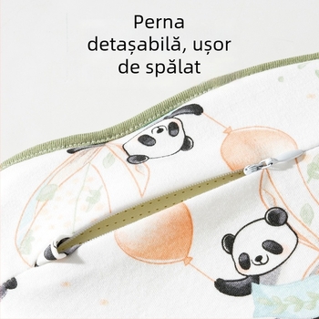 Perna de modelare a capului pentru nou-născuți - corecția formei capului, prevenire cap plat, 0-6 luni, bumbac